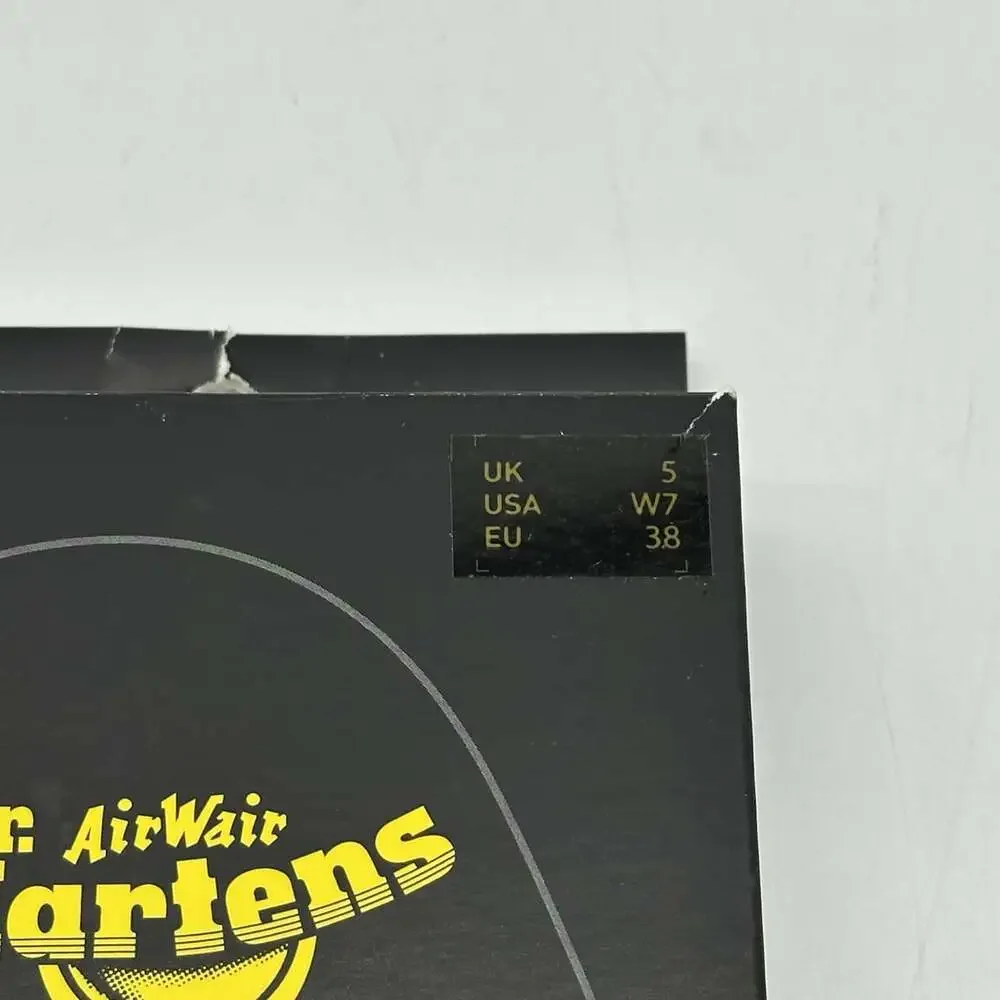 Dr Martens Warmwair Women's Size 7 Black Faux Fur Lined Insoles Enhanced Warmth